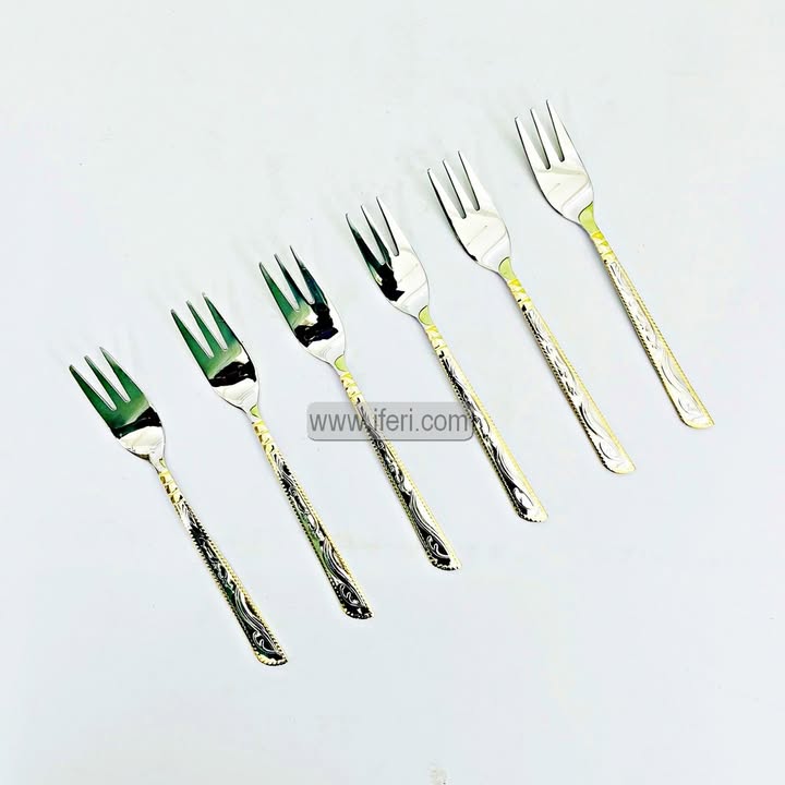 6 Pcs Stainless Steel Fork Set EB216550