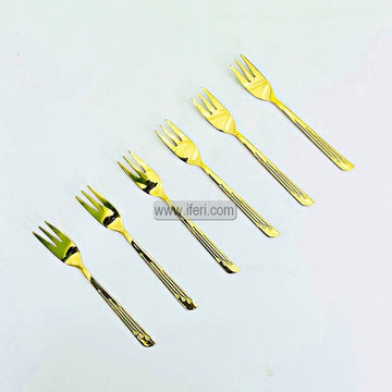6 Pcs Stainless Steel  Fork Set EB216549