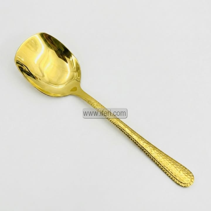 10 Inch Stainless Steel Golden Curry Serving Spoon EB21639