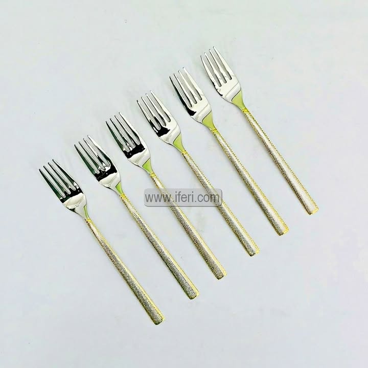 6 Pcs Stainless Steel Fork Set EB216556