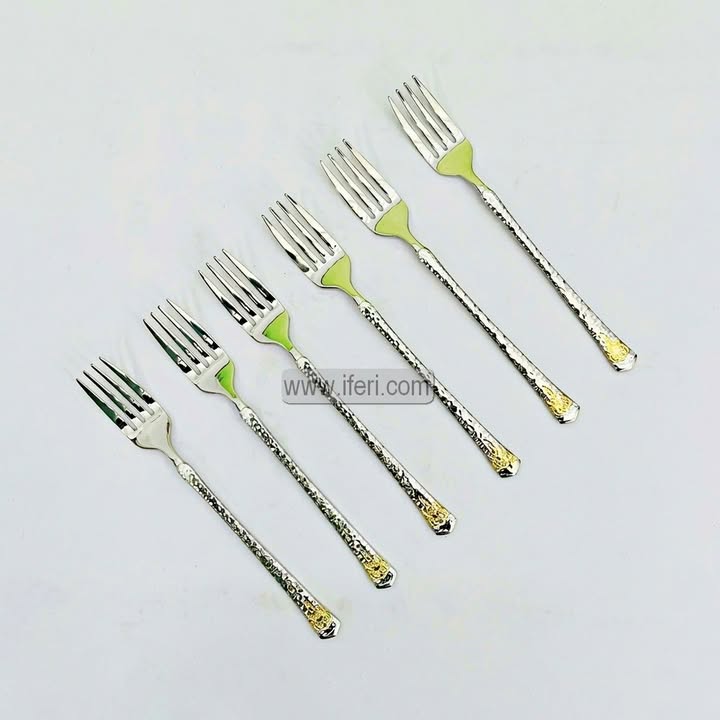 6 Pcs Stainless Steel Fork Set EB216557