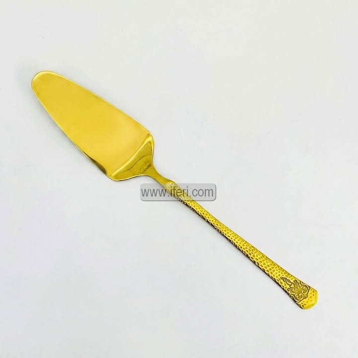 12 Inch Stainless Steel Golden Cake Serving Spoon EB21632