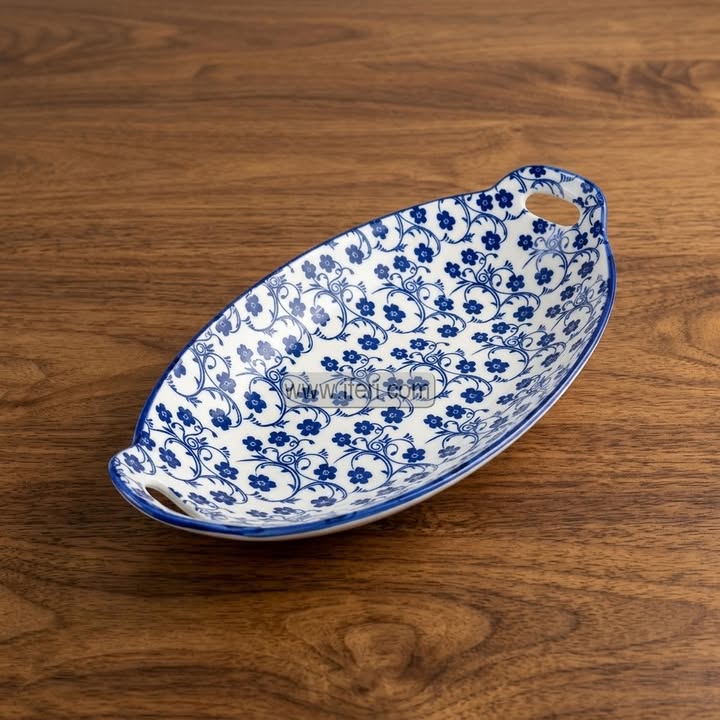 10.5 Inch Ceramic Serving Bowl, Dish RY3644