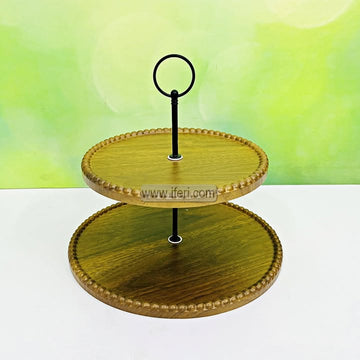 2 Tier Board Cake, Dessert, Appetizer Serving Stand / Platter RY3634