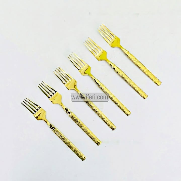 6 Pcs Stainless Steel Fork Set EB216554