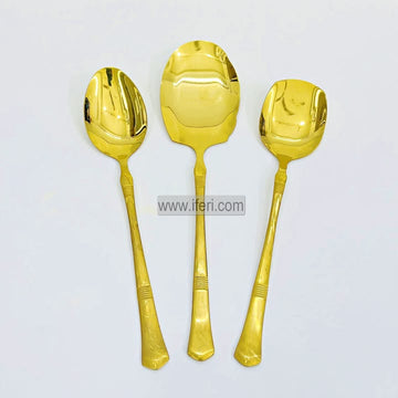 3 Pcs Stainless Steel Serving Spoon Set TB1704