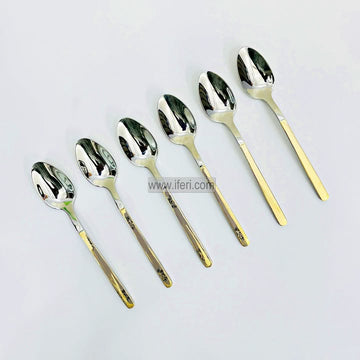 6 Pcs Stainless Steel Tea Spoon Set TB1643