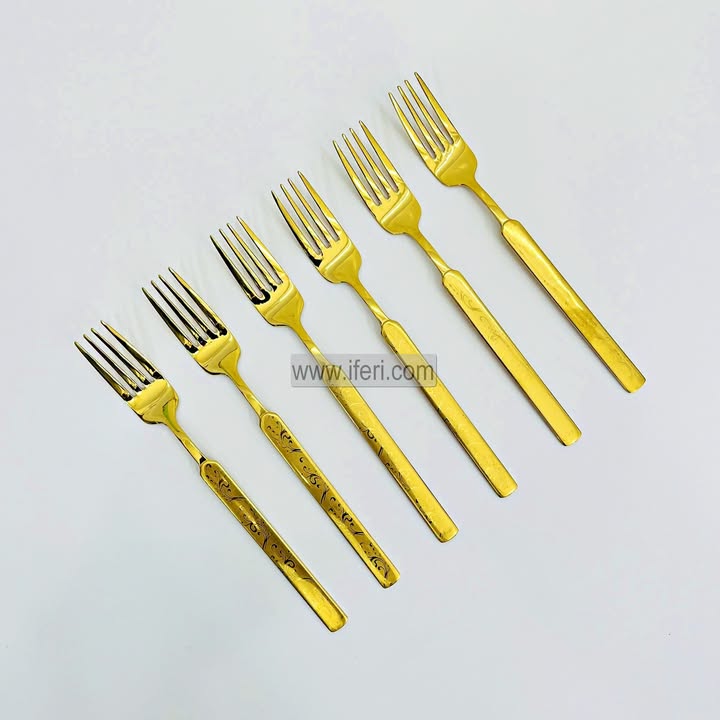 6 Pcs Stainless Steel Fork Set TB1643