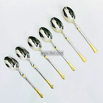 6 Pcs Stainless Steel Dinner Spoon Set TB1653