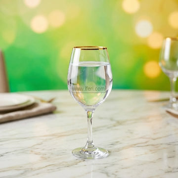 6 Pcs Golden Rim Water Juice Glass Set CK3001