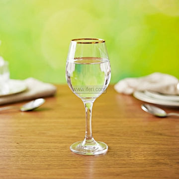 6 Pcs Golden Rim Water Juice Glass Set CK3005