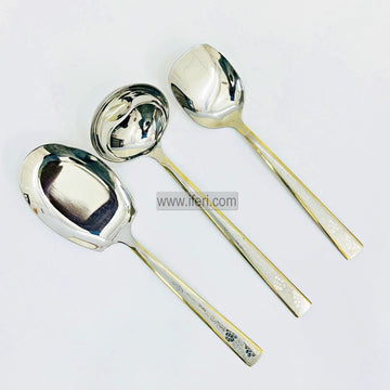 3 Pcs Stainless Steel Serving Spoon Set TB1684