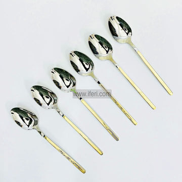 6 Pcs Stainless Steel Dinner Spoon Set TB1655