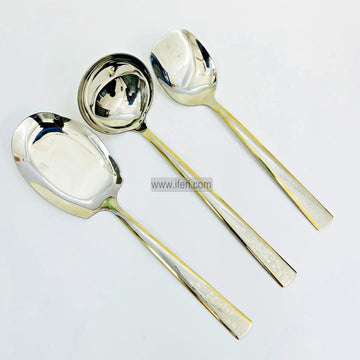 3 Pcs Stainless Steel Serving Spoon Set TB1682
