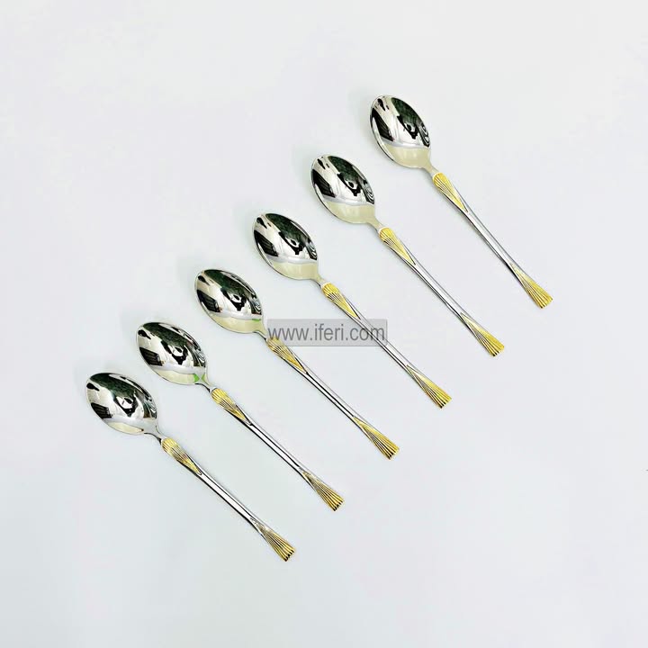 6 Pcs Stainless Steel Tea Spoon Set TB1640