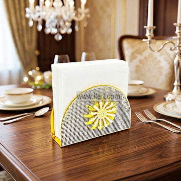 6 Inch Metal Decorative Napkin Tissue Holder ARF042