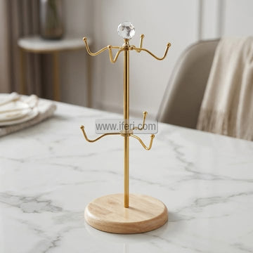 6 Hook Metal Cup Holder Stand ALP3608