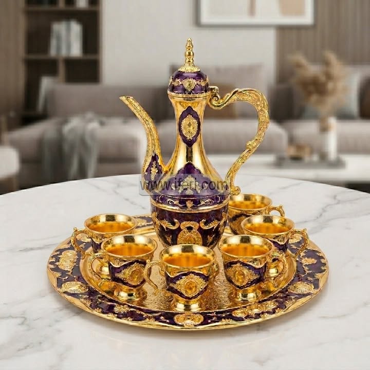 8 Pcs Metal Decorative Surai Set HR2503