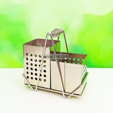 2 Part Stainless Steel Spoon Holder TG10689