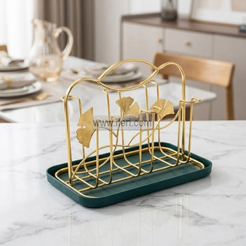 6 Hook Metal Glass Stand ALP3601