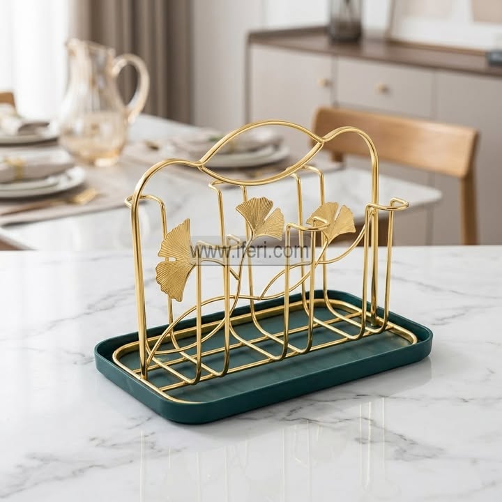 6 Hook Metal Glass Stand ALP3601