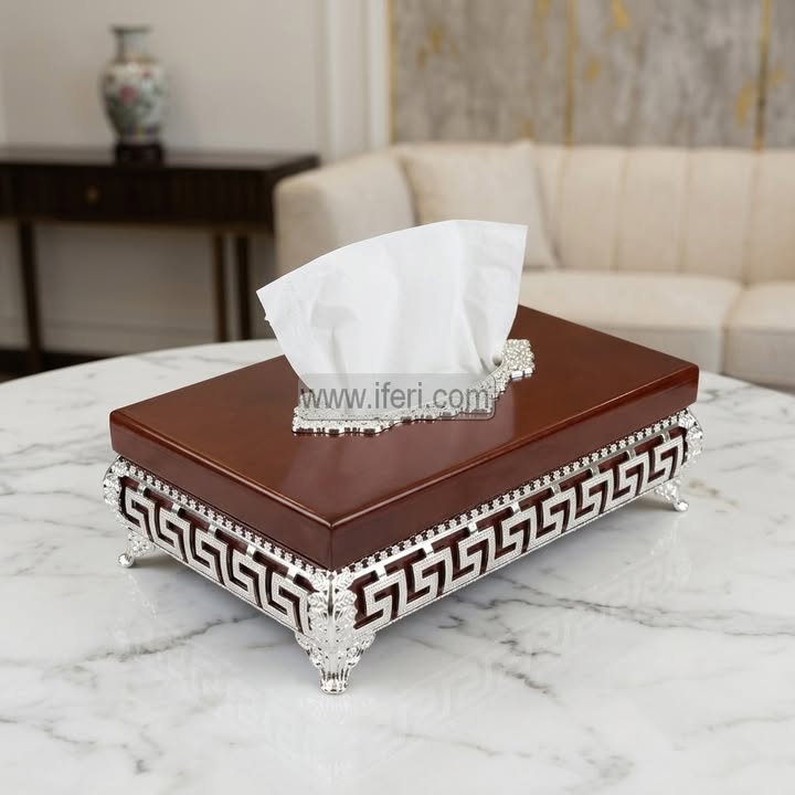 10 Inch Exclusive Decorative Tissue Box HR2511
