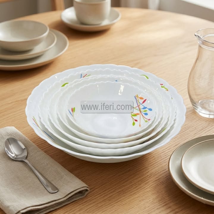 5 Pcs Pyrex Serving Bowl Set BS124