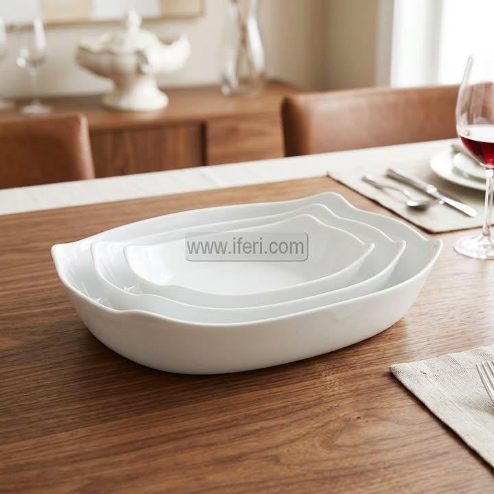 3 Pcs Pyrex Serving Dish Set BS122
