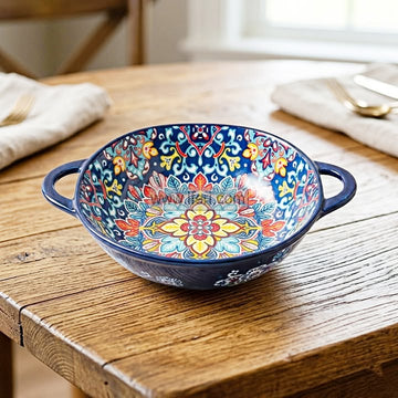 9.5 Inch Exclusive Ceramic Serving Bowl RY36667