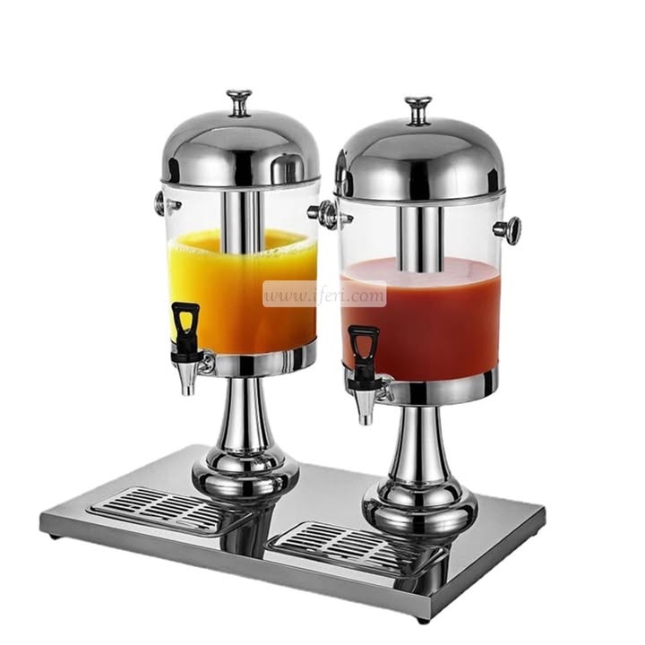 16 Liter Excusive Acrylic Double Juice Dispenser with Ice Tube SN938271