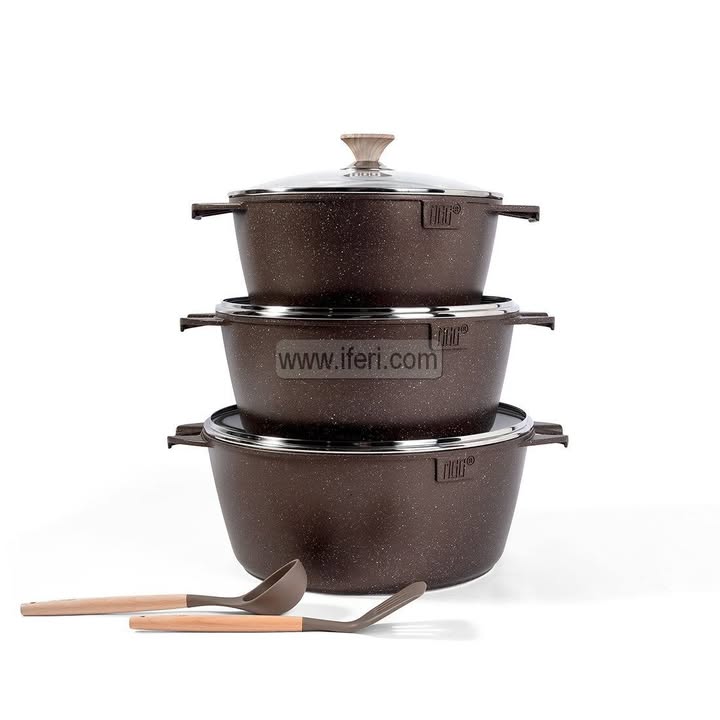 6 Pcs MGC Non Stick Cookware/ Casserole Set RY36672