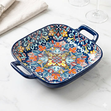 7.2 Inch Exclusive Ceramic Serving Dish RY3664