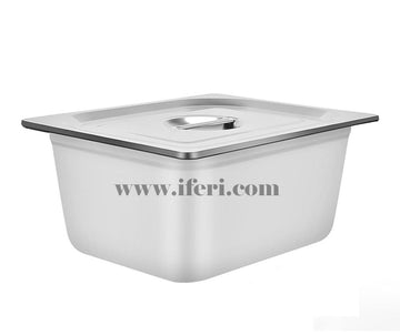 13 inch 1/2 Stainless Steel Deep 6 inch food Pan EB1/2-6