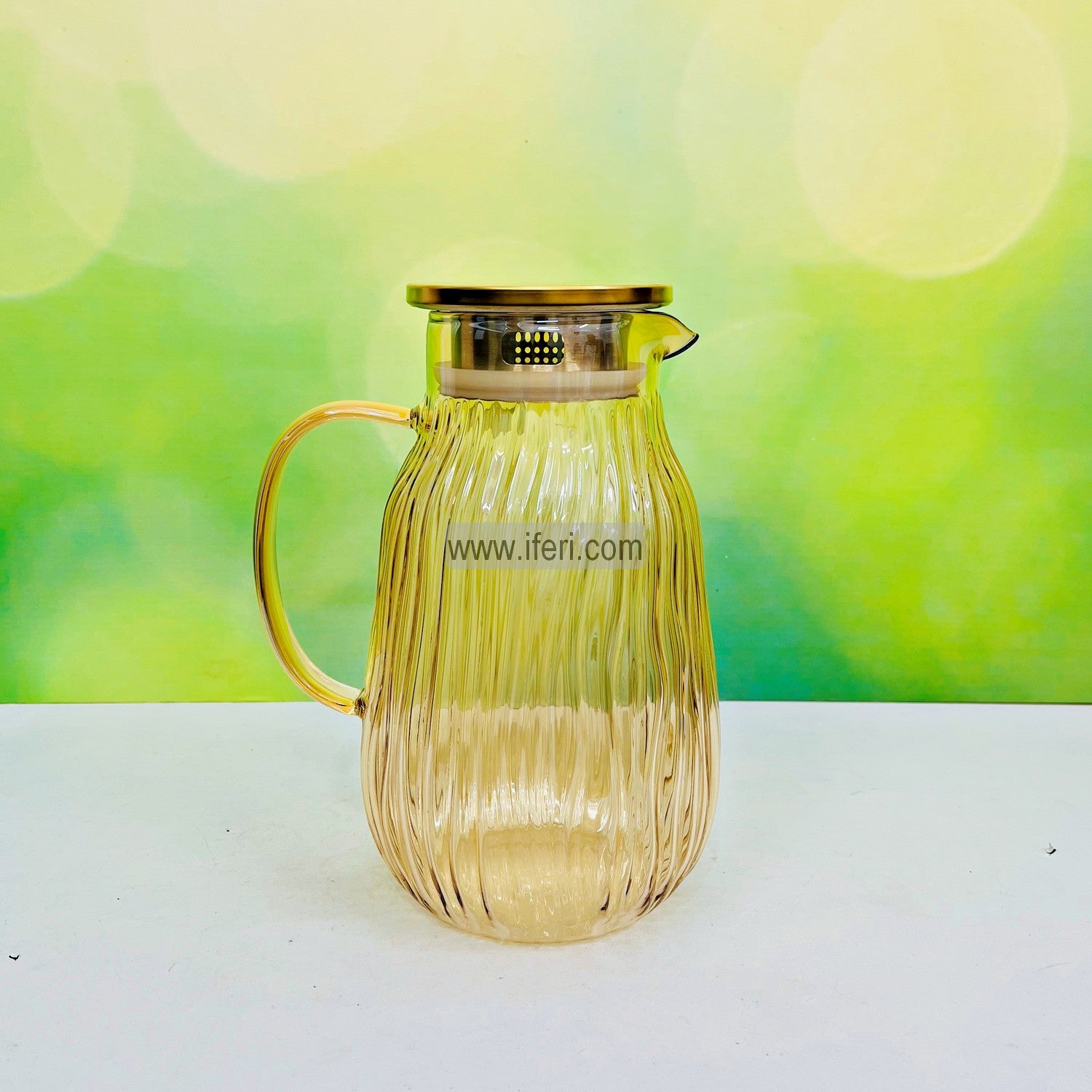 9 Inch Borosilicate Glass Water Juice Jug RY43967