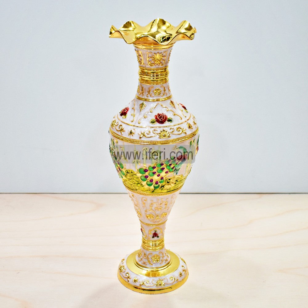 12 Inch Exclusive Metal Decorative Flower Vase RY2280