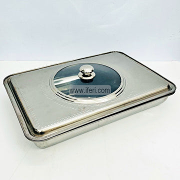19 Inch Stainless Steel Food Pan Chafing Dish with Lid TG10523