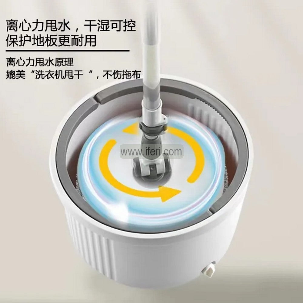 360 Degree Rotating Spinning Mop and Dual Chamber Water Filtration System Bucket Set AnZ008