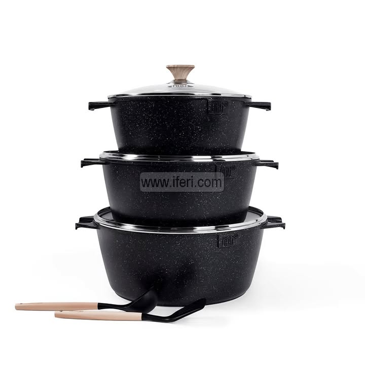 6 Pcs MGC Non Stick Cookware/ Casserole Set RY36671
