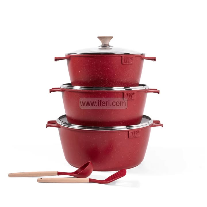 6 Pcs MGC Non Stick Cookware/ Casserole Set RY36670