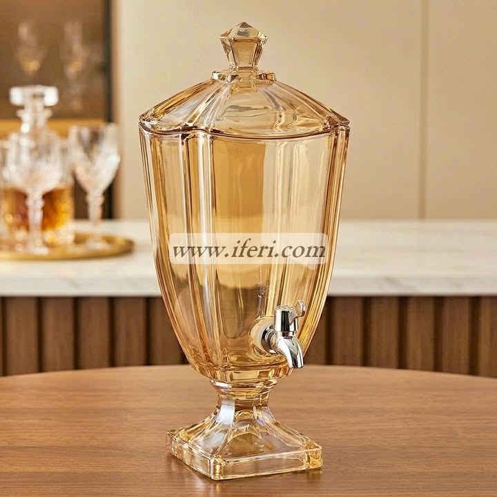 3 Liter Heavy Crystal Glass Juice Dispenser RH0612