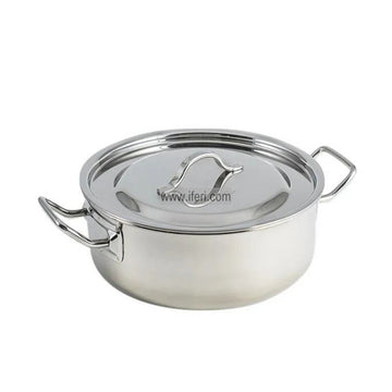 24 cm SKB Stainless Steel Saucepan Pan SN0704