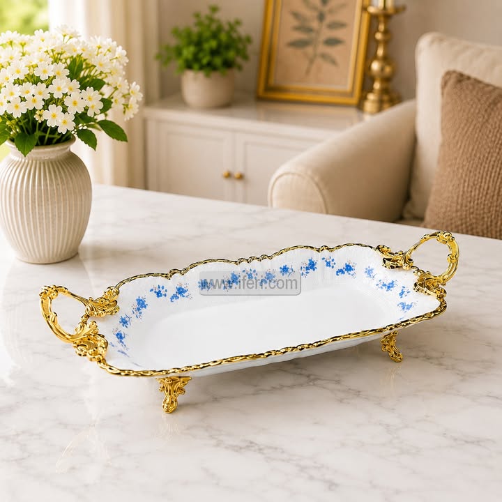 14 Inch Exclusive Ceramic Cake Serving Dish Stand RY36693