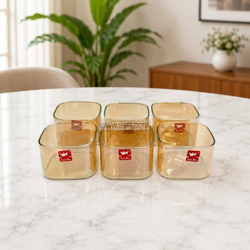 6 Pcs Glass Firni, Dessert Serving Bowl Set RH0530