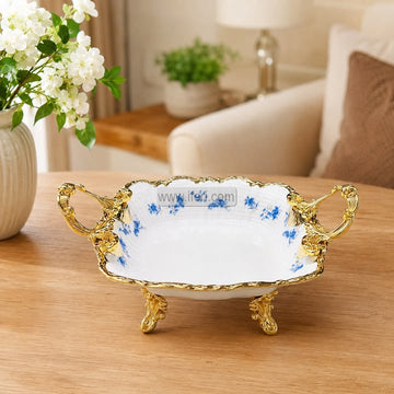 7 Inch Exclusive Ceramic Cake Serving Dish Stand RY36690
