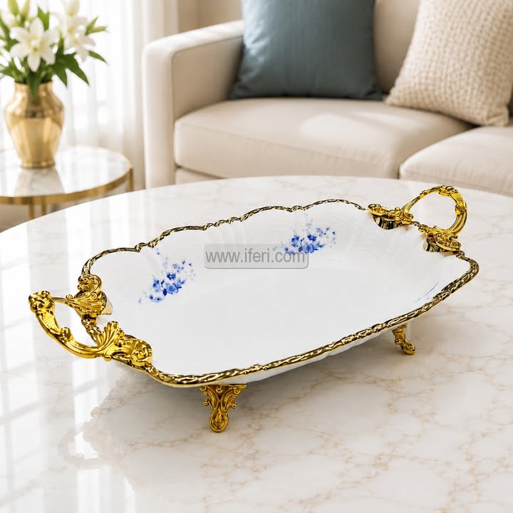 14 Inch Exclusive Ceramic Cake Serving Dish Stand RY36703