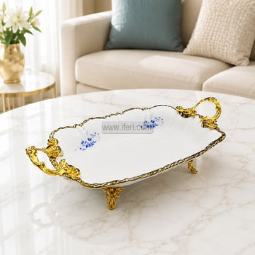 12 Inch Exclusive Ceramic Cake Serving Dish Stand RY36702