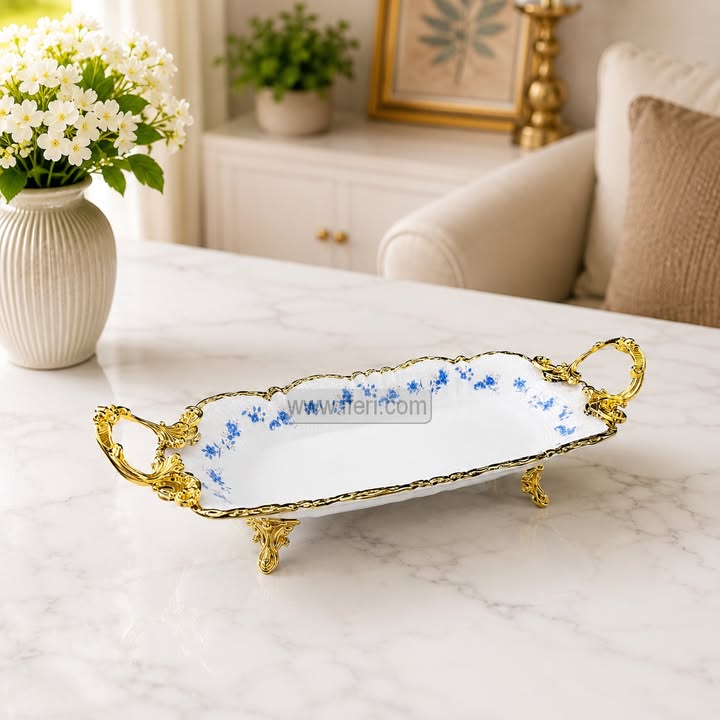 13 Inch Exclusive Ceramic Cake Serving Dish Stand RY36693