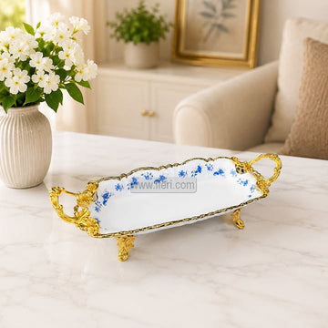 11.5 Inch Exclusive Ceramic Cake Serving Dish Standd RY36692