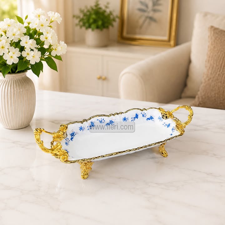 11.5 Inch Exclusive Ceramic Cake Serving Dish Standd RY36692