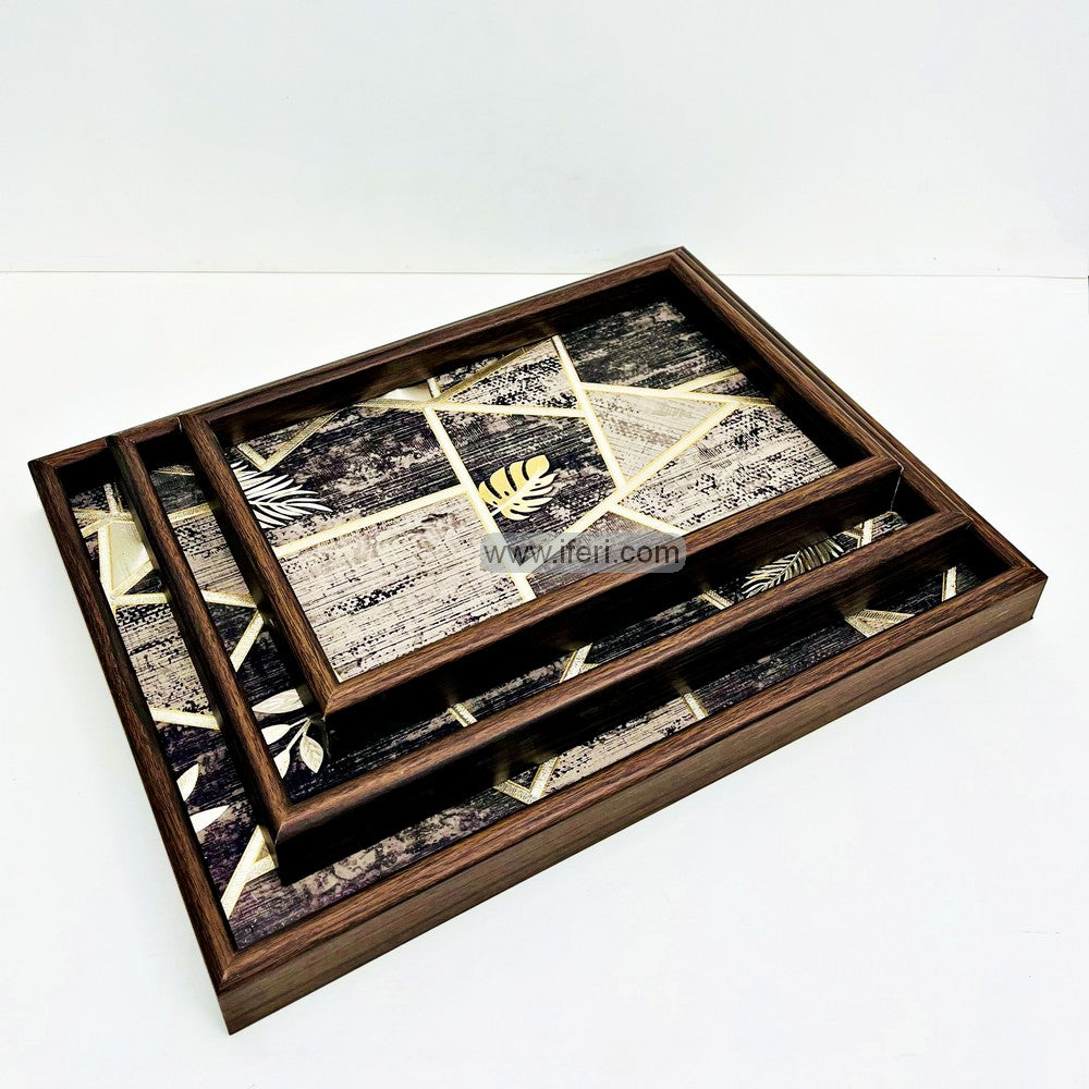 3 Pcs Exclusive Serving Tray Set TG10709